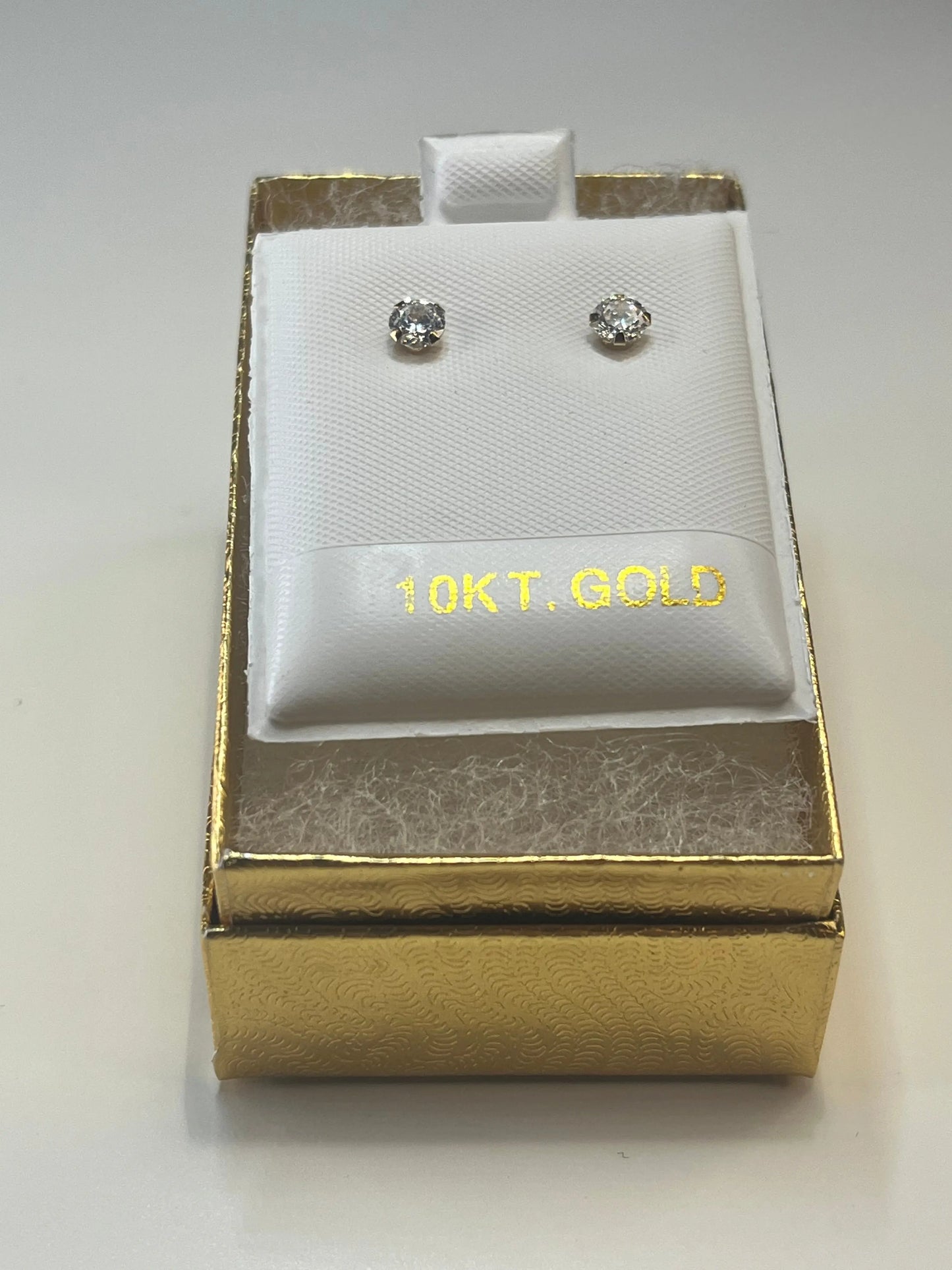 10k Yellow Gold 4mm round TrendyGold