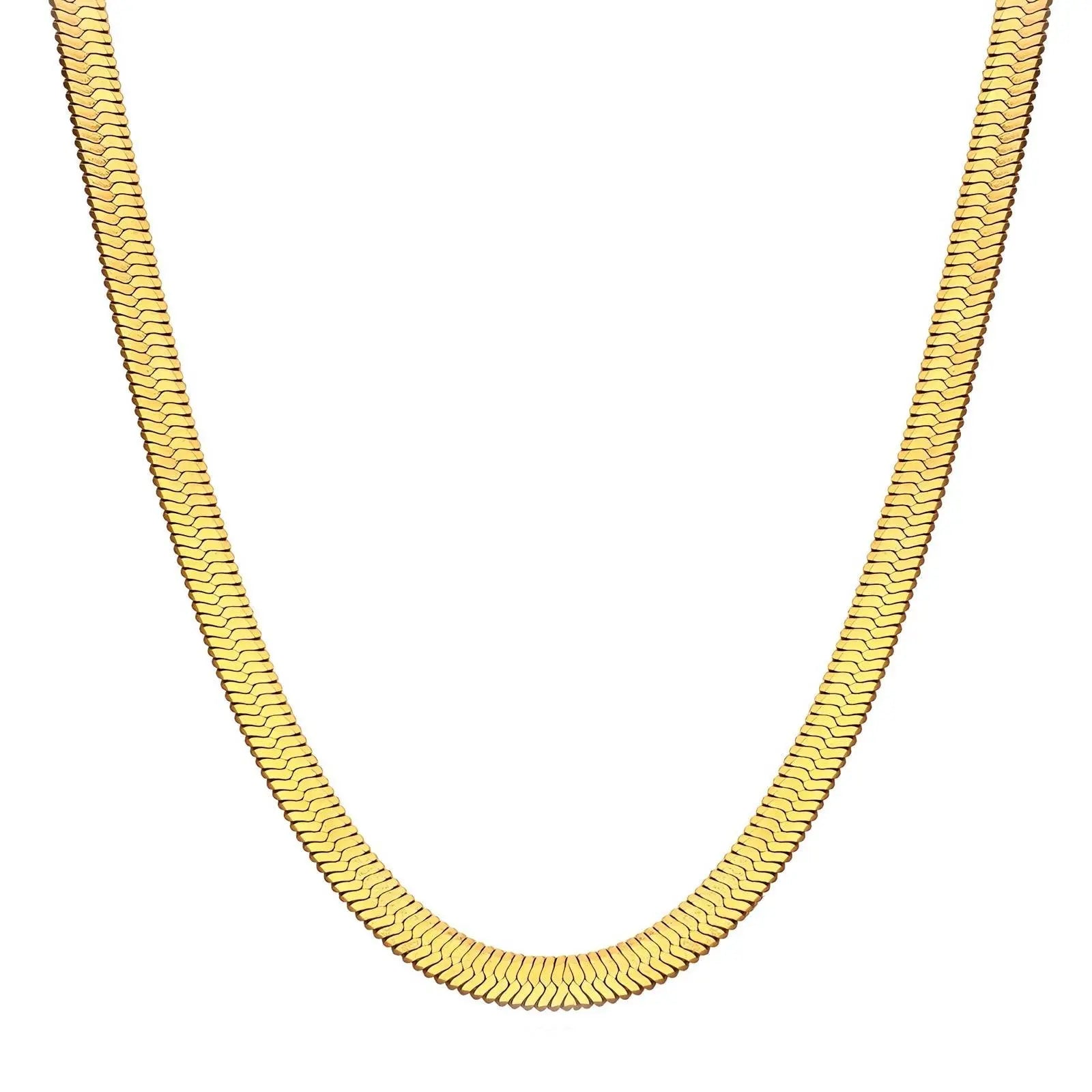 18K gold plated Stainless steel necklace TrendyGold
