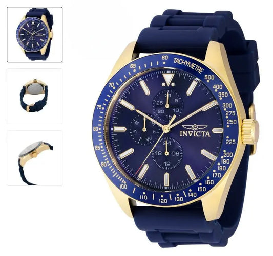 Invicta Aviator Men's Watch - 45mm, Blue (38403) TrendyGold