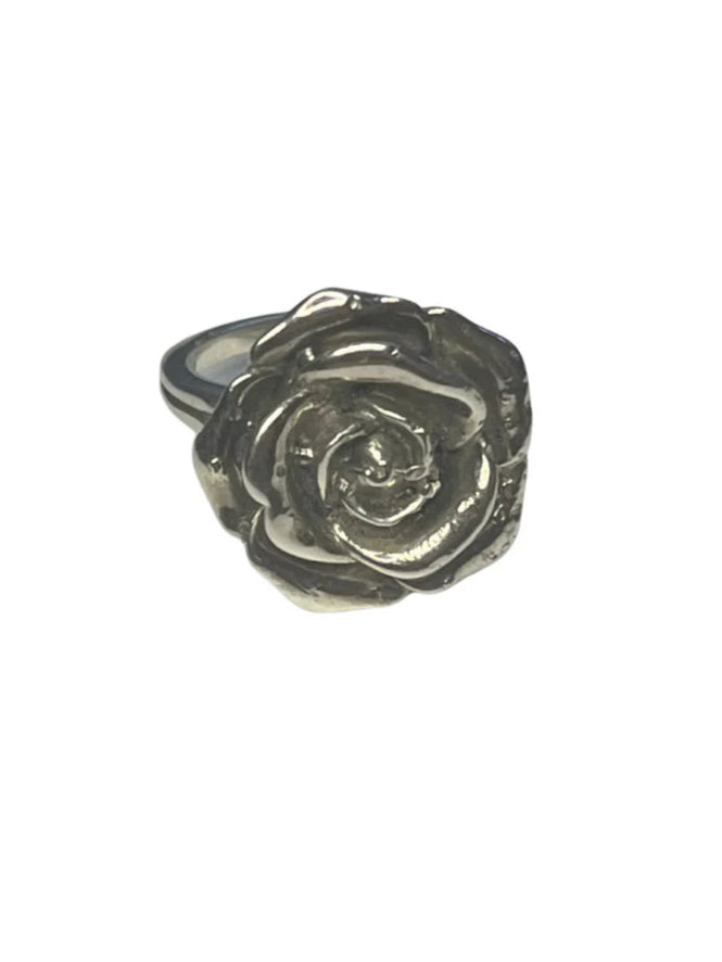 Big Flower Ring - Fine Silver .925 TrendyGold